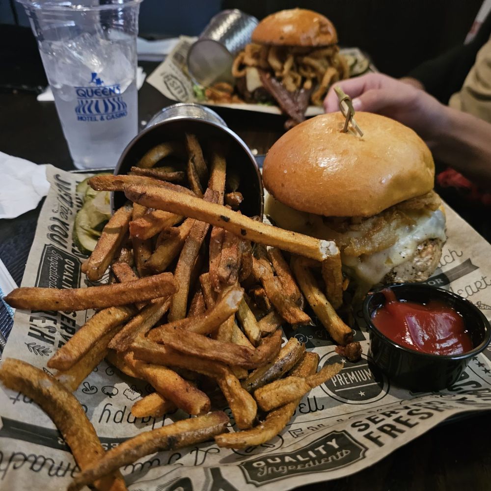 Whiskey Licker Up Saloon - Korean? burger. The Asian burger on the menu. - Bars Near Me - Las Vegas, Nevada