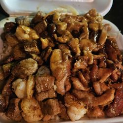 Teriyaki of Japan - Three meats over hibachi rice