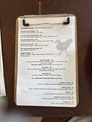 Menu photo 7 Mud Hen Water Honolulu, HI