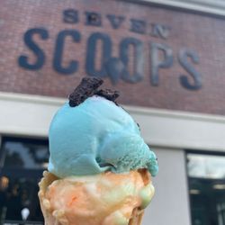 Seven Scoops & Sips - Cotton candy & sherbet
