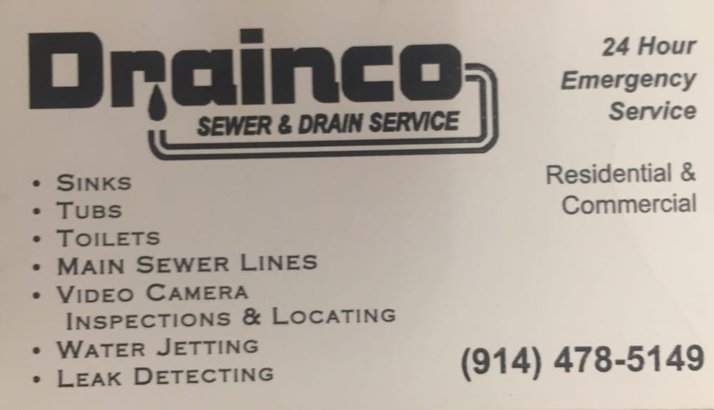 Slide of Drainco Sewer and Drain Service