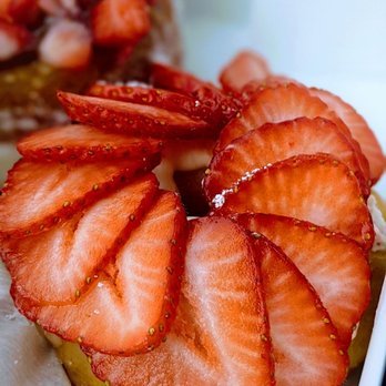 Jarams Donuts - Strawberry Cream Cheese - Donuts Near Me - Dallas, Texas