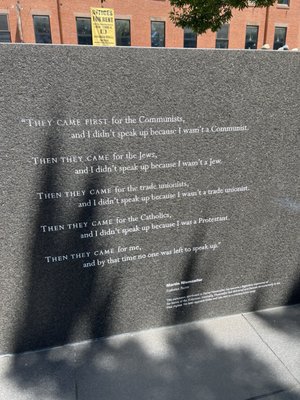 The New England Holocaust Memorial by null