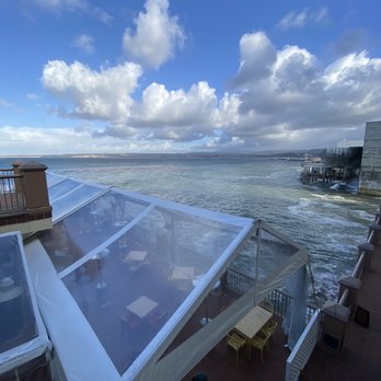 Schooners Monterey - View from the above - Seafood Near Me - Monterey, California Schooners Monterey - View from the above - Seafood Near Me - Monterey, California