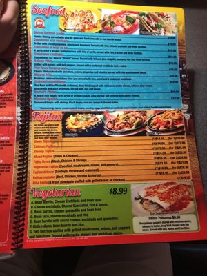 Menu photo 2 Fiesta Brava Taylorsville, KY