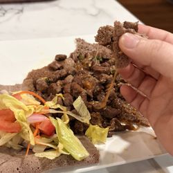 Jebena Ethiopian Cuisine - Try eating without utensils!!