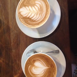 Run Rabbit Run - Great coffee! Also do wood roasted decaf ground to order!