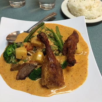 Chalerm Thai Cuisine - The Curry Duck was awesome. - Thai Near Me - Cottage Grove, Oregon