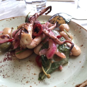 FIG Restaurant - Charred Octopus (8/10). Super tender octopus. - Bars Near Me - Santa Monica, California FIG Restaurant - Charred Octopus (8/10). Super tender octopus. - Bars Near Me - Santa Monica, California