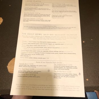 Tasty Harmony - Menu - Vegan Near Me - Fort Collins, Colorado