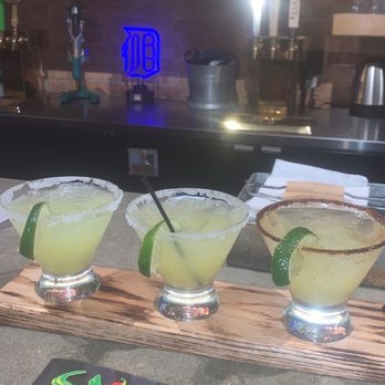 Salsaria's - Margarita flight - Mexican Near Me - Tecumseh, Michigan