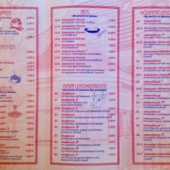Thai China Express - Speisekarte - Fast Food Near Me - Sulzbach, HE Thai China Express - Speisekarte - Fast Food Near Me - Sulzbach, HE