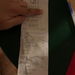 McDonald's - I wrote down the orders that they got wrong as proof.