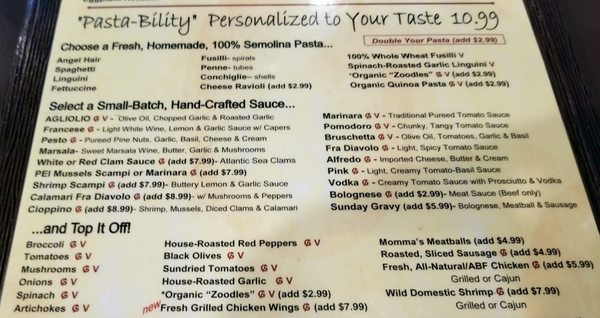 Menu photo 8 Agliolio Wellington, FL
