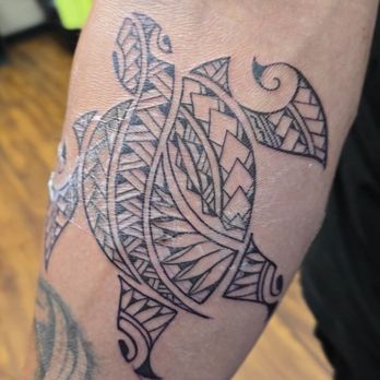 Skin Deep Tattoo and Piercing - ERWIN (tribal turtle) - Tattoo Near Me - Honolulu, Hawaii Skin Deep Tattoo and Piercing - ERWIN (tribal turtle) - Tattoo Near Me - Honolulu, Hawaii