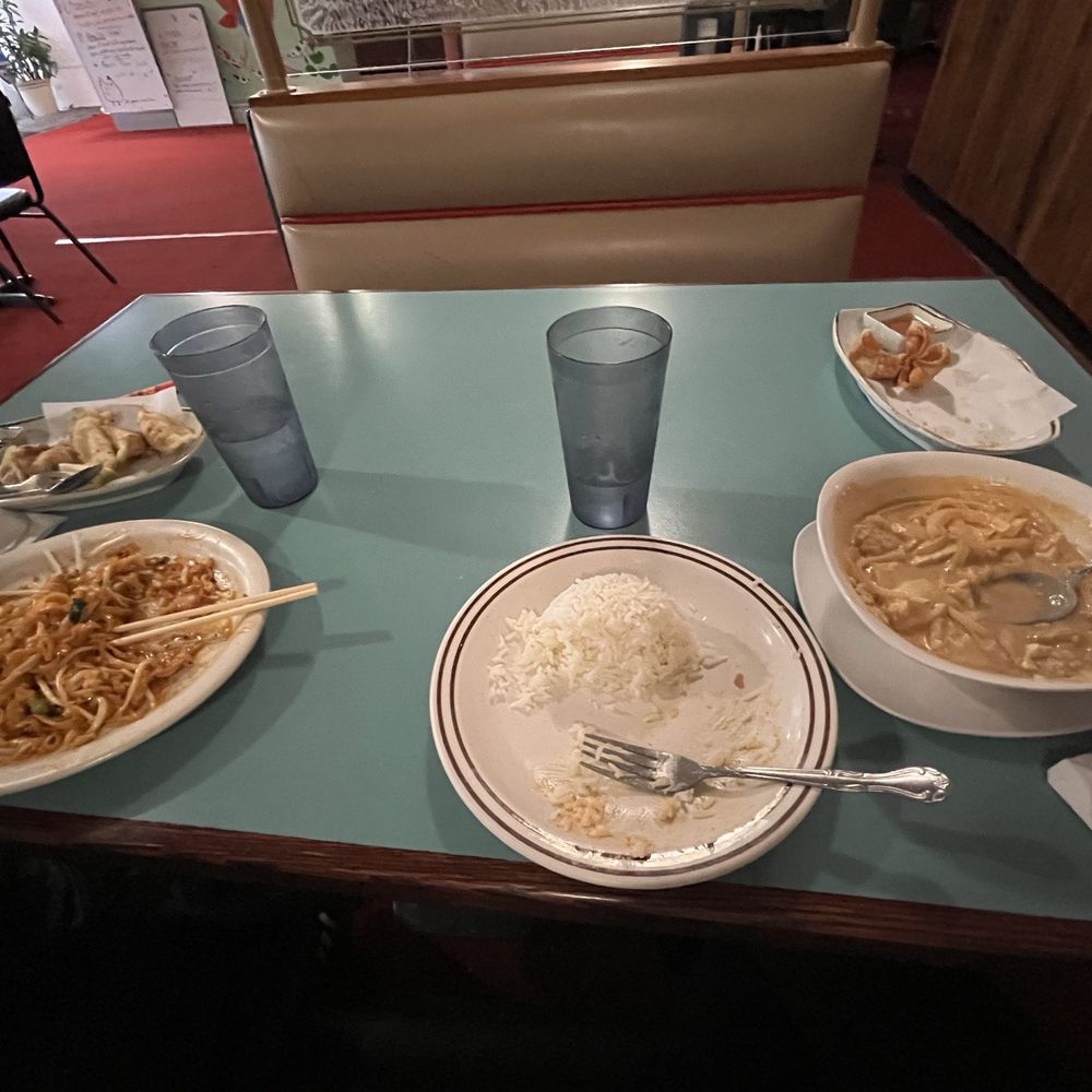 30. Pad Thai 25. Mussamun curry with tofu Crab Delight and 3. Pot Sticker 30. Pad Thai 25. Mussamun curry with tofu Crab Delight and 3. Pot Sticker