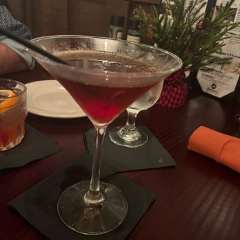 Gregory’s Steak & Seafood Grille - Bulleit Bourbon Manhattan - Seafood Near Me - Cocoa Beach, Florida