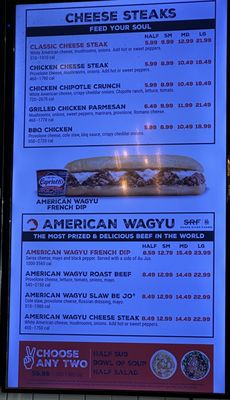 Menu photo 1 Capriotti's Sandwich Shop College Station, TX Menu photo 1 Capriotti's Sandwich Shop College Station, TX