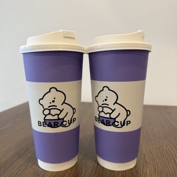 Bear Cup - Two Ceylon Milk Tea with Boba in a cute cup - Bubble Tea Near Me - Fullerton, California Bear Cup - Two Ceylon Milk Tea with Boba in a cute cup - Bubble Tea Near Me - Fullerton, California