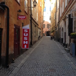 Sushi butik i Gamlastan - Skeppar karls gränd