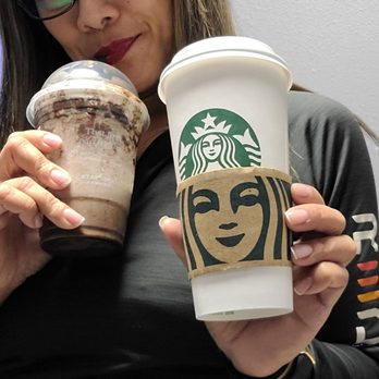Starbucks - Sometimes you have to double fist on Sundays!! =P - Coffee & Tea Near Me - Murrieta, California