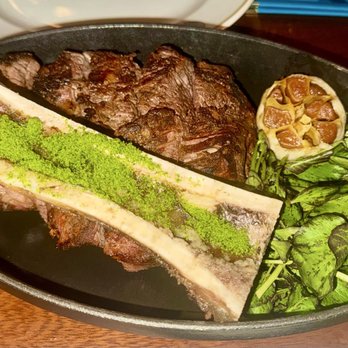 Hawksmoor - Dry aged long bone rib chop - Steakhouses Near Me - Boston, Massachusetts Hawksmoor - Dry aged long bone rib chop - Steakhouses Near Me - Boston, Massachusetts