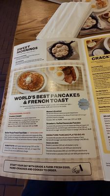 Menu photo 4 Cracker Barrel Old Country Store Kingman, AZ Menu photo 4 Cracker Barrel Old Country Store Kingman, AZ