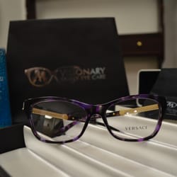 Visionary Family Eye Care - Our Visionary Eyewear includes a case, lens cloth, our unique gel cleaner, and a trendy bag.