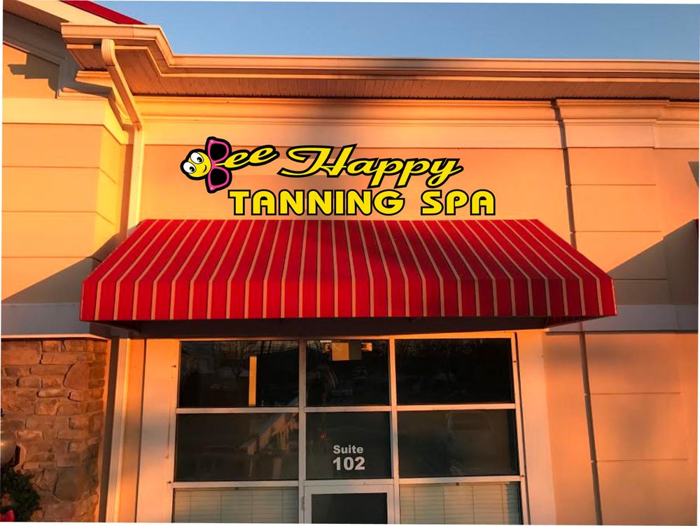 Bee Happy Tanning Spa Logo