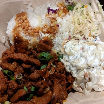 Buddha Bruddah - Spicy pork plate - Food Trucks Near Me Buddha Bruddah - Spicy pork plate - Food Trucks Near Me