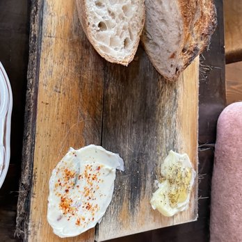 Via Vecchia - Sourdough bread and butters - Italian Near Me - Portland, Maine