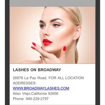Lashes On Broadway - Made new appointment from my car in the parking lot with Juanita - Eyelash Service Near Me - Ladera Ranch, California Lashes On Broadway - Made new appointment from my car in the parking lot with Juanita - Eyelash Service Near Me - Ladera Ranch, California
