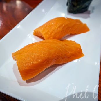 Sake Sushi & Grill - Smoked Salmon sushi - Sushi Bars Near Me - Placentia, California Sake Sushi & Grill - Smoked Salmon sushi - Sushi Bars Near Me - Placentia, California