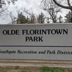 Olde Florintown Park - Sign near entrance.