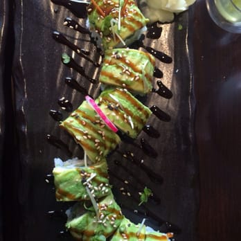 Ora Sushi - Caterpillar Roll - Japanese Near Me - Richmond, British Columbia