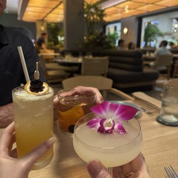 Aurum Maui - LYCHEE LANI (flower); AURUM MANHATTAN; P.O.G. COLLINS - Desserts Near Me - Wailea, Hawaii Aurum Maui - LYCHEE LANI (flower); AURUM MANHATTAN; P.O.G. COLLINS - Desserts Near Me - Wailea, Hawaii
