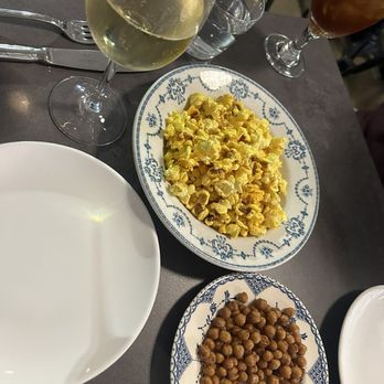 James Provisions - Popcorn, roasted chickpeas, and Cava. - Salad Near Me - Hurst, Texas
