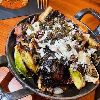 Saint & Second - Roasted Brussels Sprouts - New American Near Me - Long Beach, California Saint & Second - Roasted Brussels Sprouts - New American Near Me - Long Beach, California