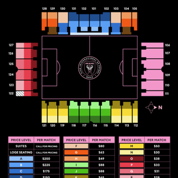 Inter Miami CF - Inter Miami season ticket pricing (per match) for 2021 and seating map at DRV PNK Stadium. - Professional Sports Teams Near Me - Fort Lauderdale, Florida Inter Miami CF - Inter Miami season ticket pricing (per match) for 2021 and seating map at DRV PNK Stadium. - Professional Sports Teams Near Me - Fort Lauderdale, Florida