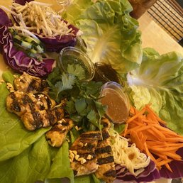Asian Chicken Lettuce Wrap Tacos Asian Chicken Lettuce Wrap Tacos