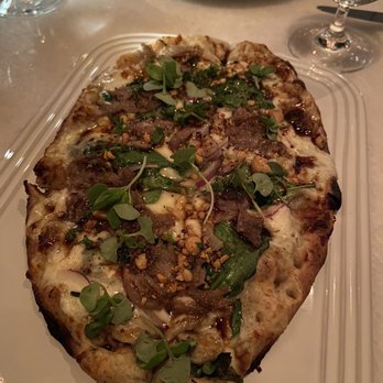 Coquette - Duck confit flatbread - Breakfast & Brunch Near Me - Boston, Massachusetts Coquette - Duck confit flatbread - Breakfast & Brunch Near Me - Boston, Massachusetts