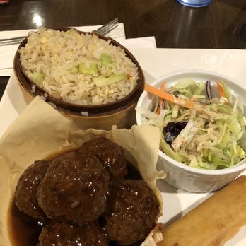 Lee Chen Asian Bistro - King - Meat ball business lunch with fried rice (cover opened) - Dim Sum Near Me - Toronto, Ontario Lee Chen Asian Bistro - King - Meat ball business lunch with fried rice (cover opened) - Dim Sum Near Me - Toronto, Ontario