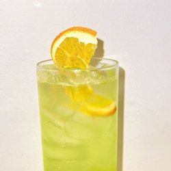 Stancia Peruvian Fusion Restaurant - The Green Mile cocktail: Pisco Quebranta, Apple liqueur, pineapple, honey, and ginger-ale