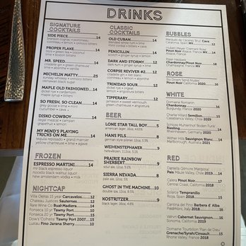 Riel - Menu - New American Near Me - Houston, Texas Riel - Menu - New American Near Me - Houston, Texas