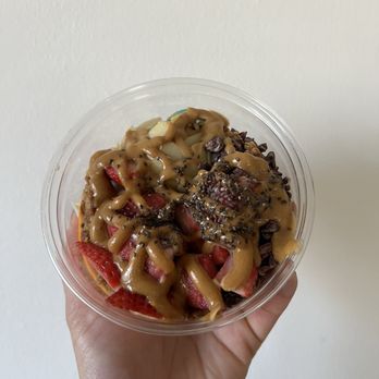 Tropical Smoothie Cafe - PB PROTEIN CRUNCH subtitle bananas for strawberries - Juice Bars & Smoothies Near Me - Milford, Connecticut Tropical Smoothie Cafe - PB PROTEIN CRUNCH subtitle bananas for strawberries - Juice Bars & Smoothies Near Me - Milford, Connecticut