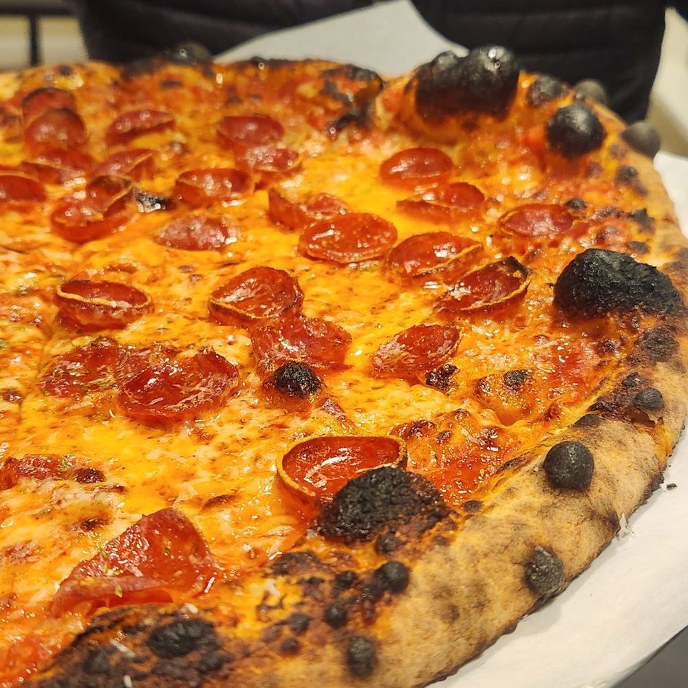 Peng’s Pizza Pies - Pepperoni pizza with hot honey - Pizza Near Me - Biddeford, Maine Peng’s Pizza Pies - Pepperoni pizza with hot honey - Pizza Near Me - Biddeford, Maine