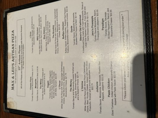 Max and Leo's Pizza Chelmsford by null