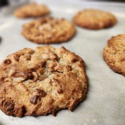 Lynn's Table - Peanut butter cookies fresh out of the oven