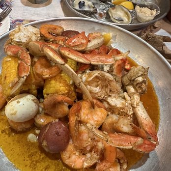 Surfing Crab - 1 lb. Dungeness Crab Clusters 1/2lb Shrimp Head On I added boil eggs - Cajun/Creole Near Me - San Antonio, Texas Surfing Crab - 1 lb. Dungeness Crab Clusters 1/2lb Shrimp Head On I added boil eggs - Cajun/Creole Near Me - San Antonio, Texas