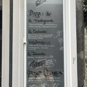 Hank Pizza - Outside menu - Pizza Near Me - Paris, 75